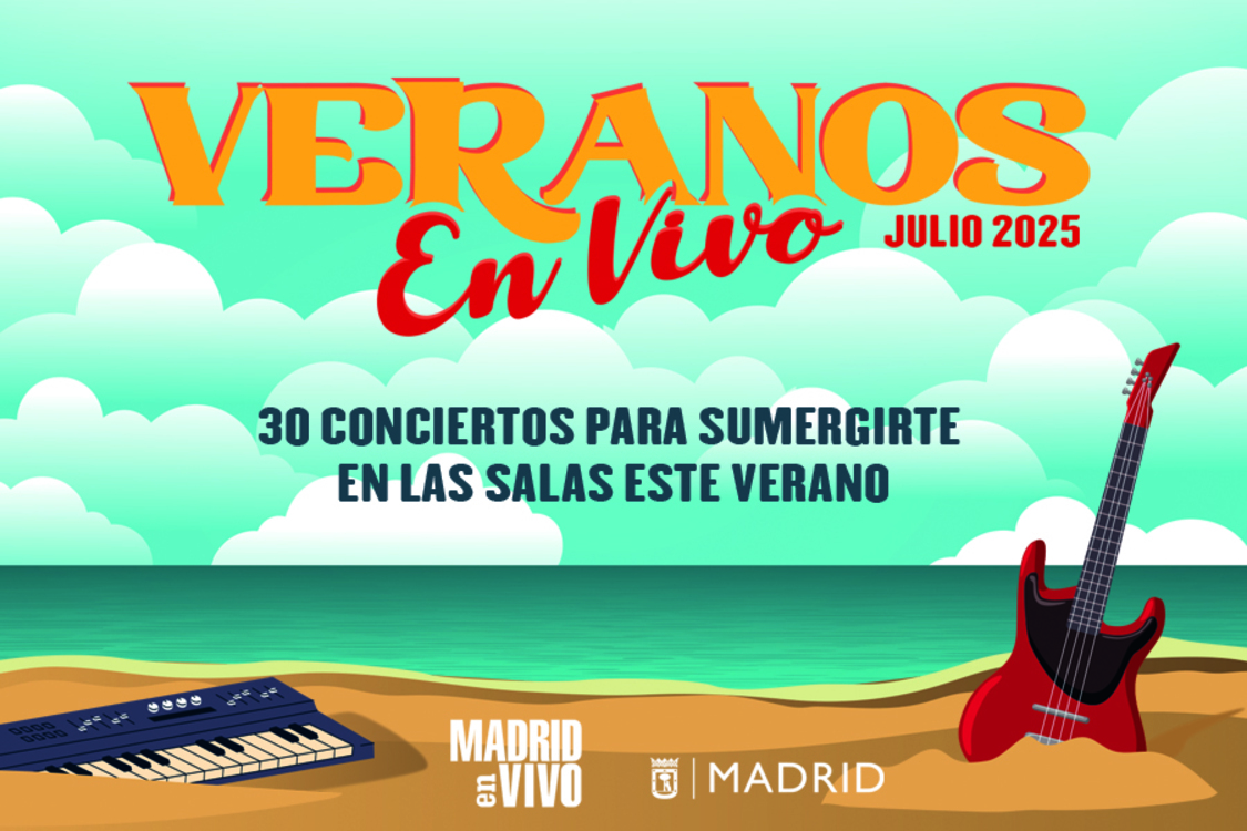 Entdecken Sie die Musiklokale von Veranos En Vivo im Juli 2025