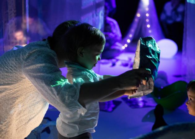 Galerie der Bilder Immersives „Flow“-Erlebnis in der deutschsprachigen evangelischen Gemeinde der Friedenskirche 1