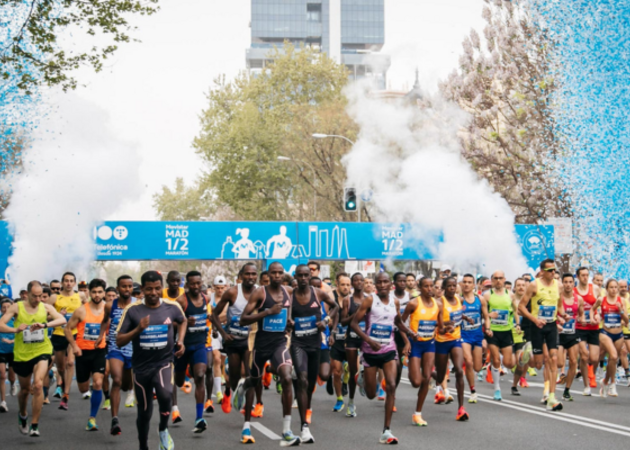 Galeria de imagens A Meia Maratona Movistar Madrid retorna ao Paseo del Prado. 1