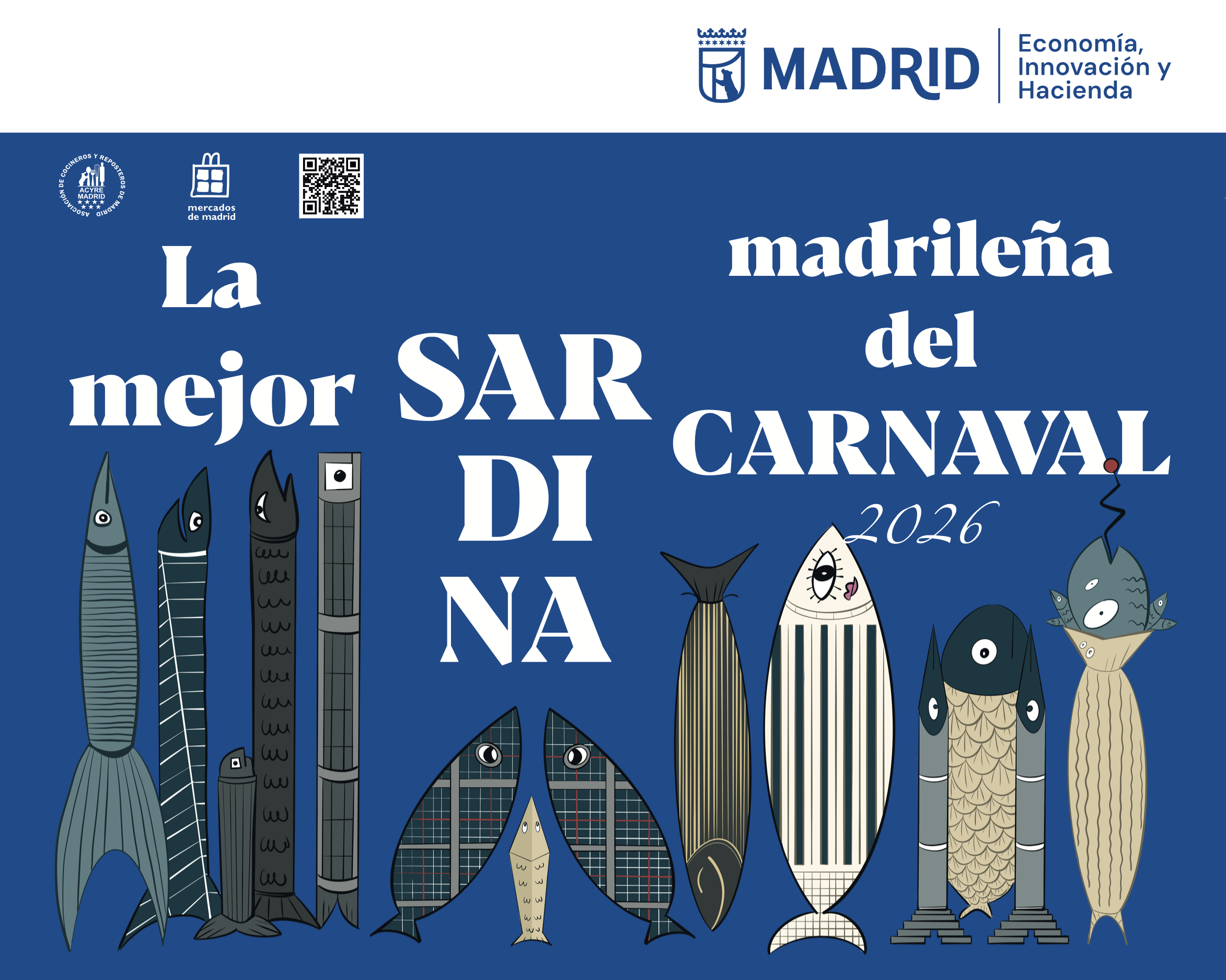 Titelbild Bester Madrider Sardinenwettbewerb 2026
