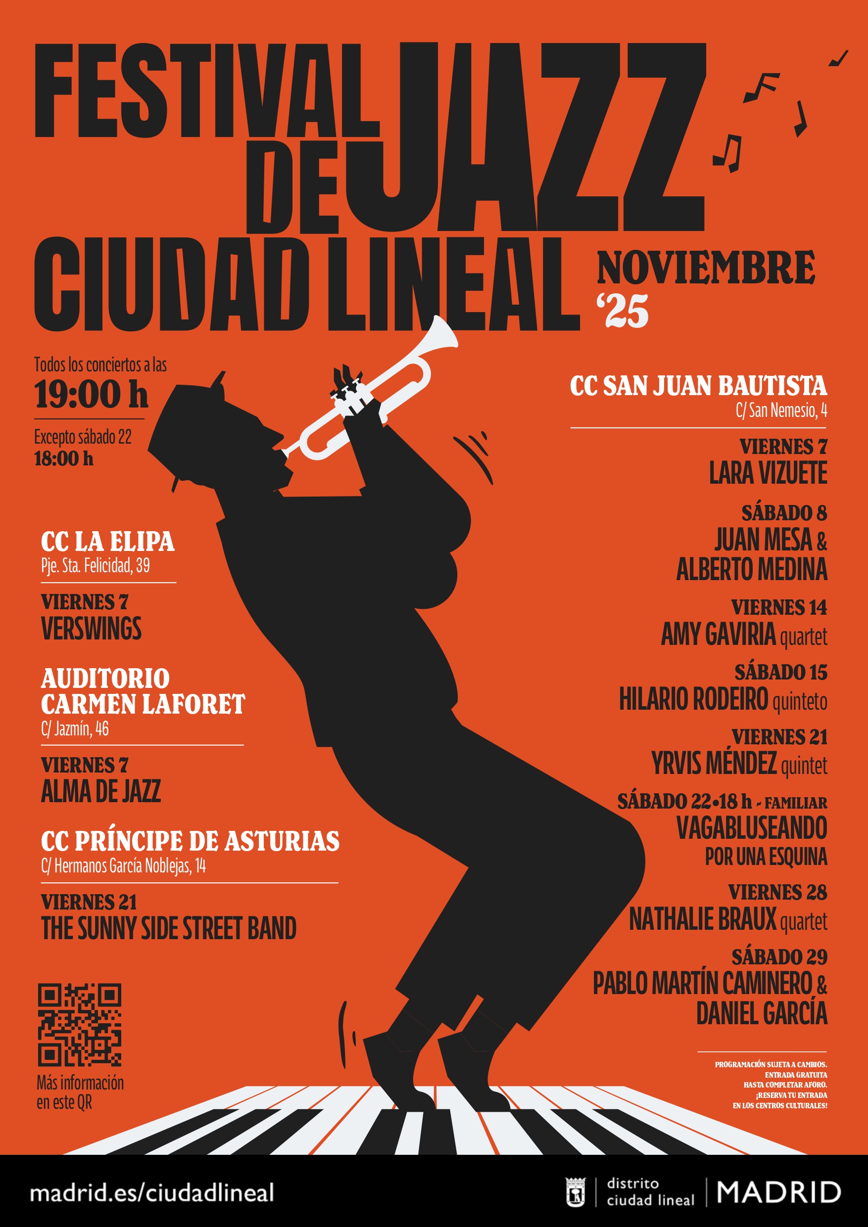 Foto de capa Festival de Jazz Ciudad Lineal