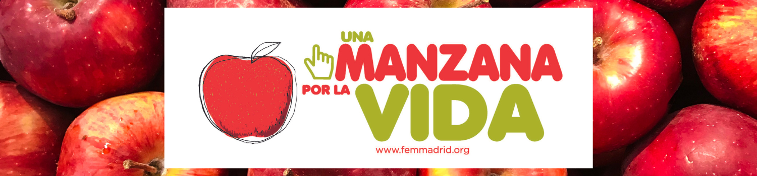 Image Action de solidarité « Une pomme pour la vie » sur les marchés de Madrid