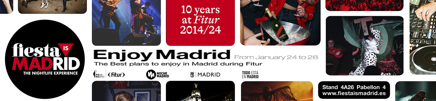 Imagen FIESTA IS MADRID 2024: Diez años de la noche madrileña en FITUR