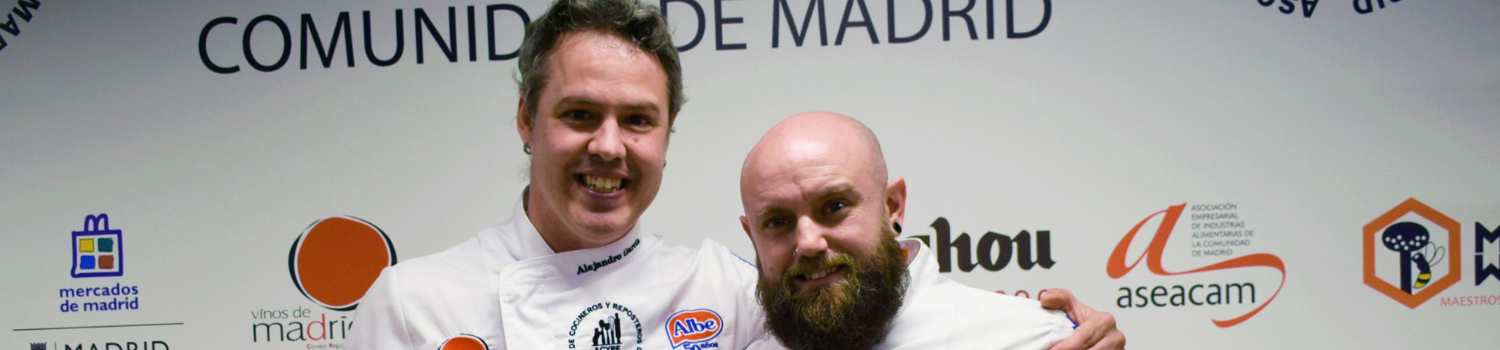 Image ALEJANDRO GARCÍA WINS THE TITLE OF BEST CHEF IN THE COMMUNITY OF MADRID