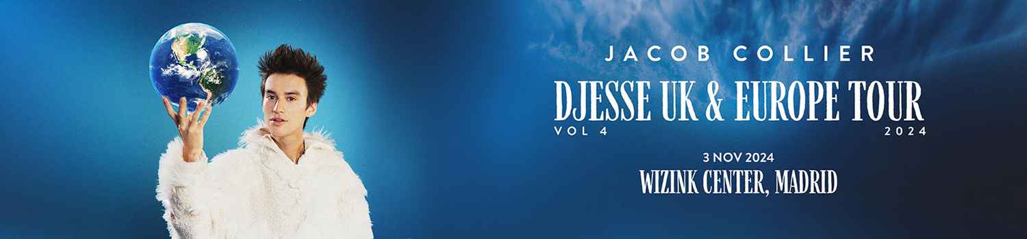 Imagen JACOB COLLIER, GANADOR DE CINCO PREIOS GRAMMY, TRAE SU GIRA "THE DJESSE VOL. 4 TOUR" A MADRID EN NOVIEMBRE