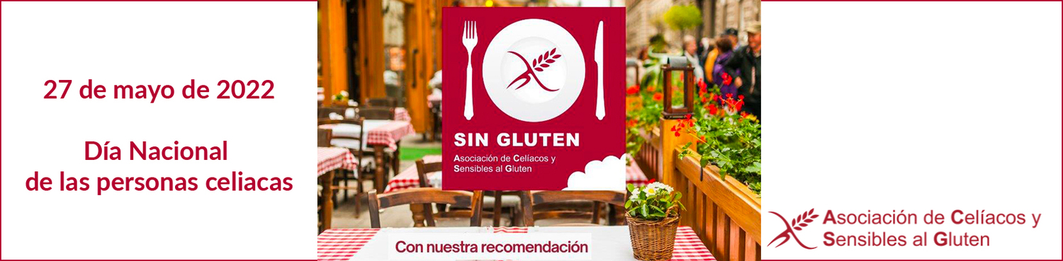 Imagen Comiendo sin gluten, con el aval de la Asociación de Celíacos y Sensibles al Gluten de Madrid.