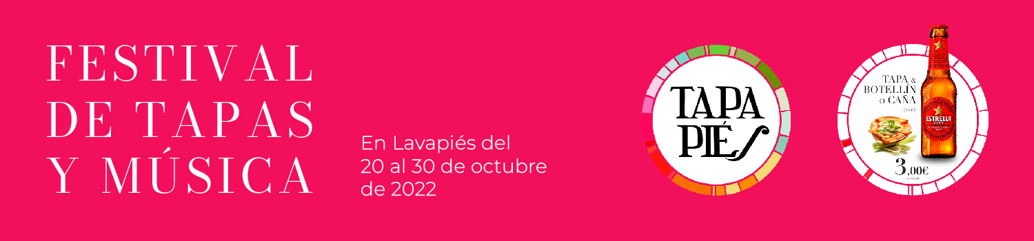 Bild Mehr als 100 Bars und Restaurants nehmen an Tapapiés 2022 teil, bei dem kostenlose Konzerte in den Straßen von Lavapiés stattfinden