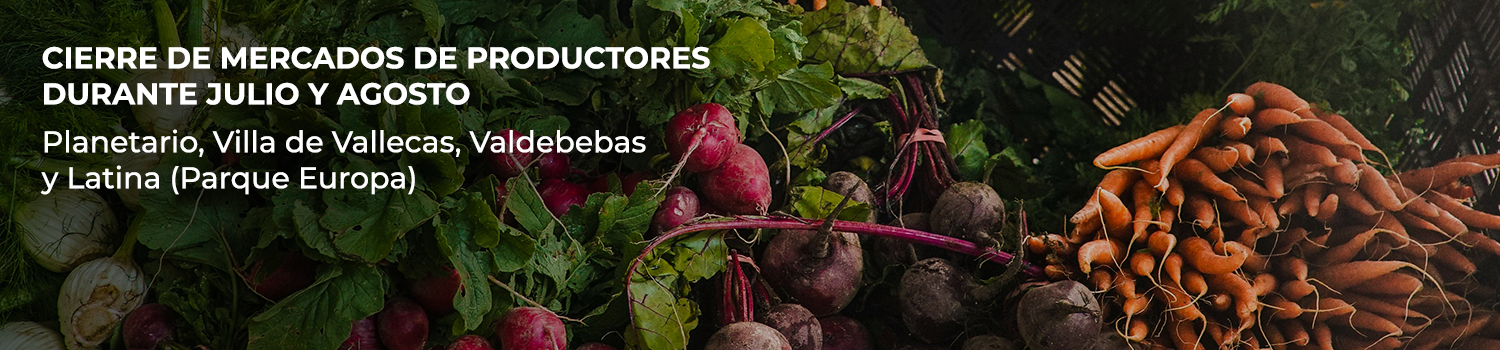 Imagen SUSPENSIÓN TEMPORAL DE LOS MERCADOS DE PRODUCTORES POR LAS ALTAS TEMPERATURAS