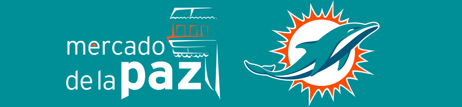 Imagen EL MERCADO DE LA PAZ SE VISTE DE NFL CON LOS MIAMI DOLPHINS COMO PROTAGONISTAS