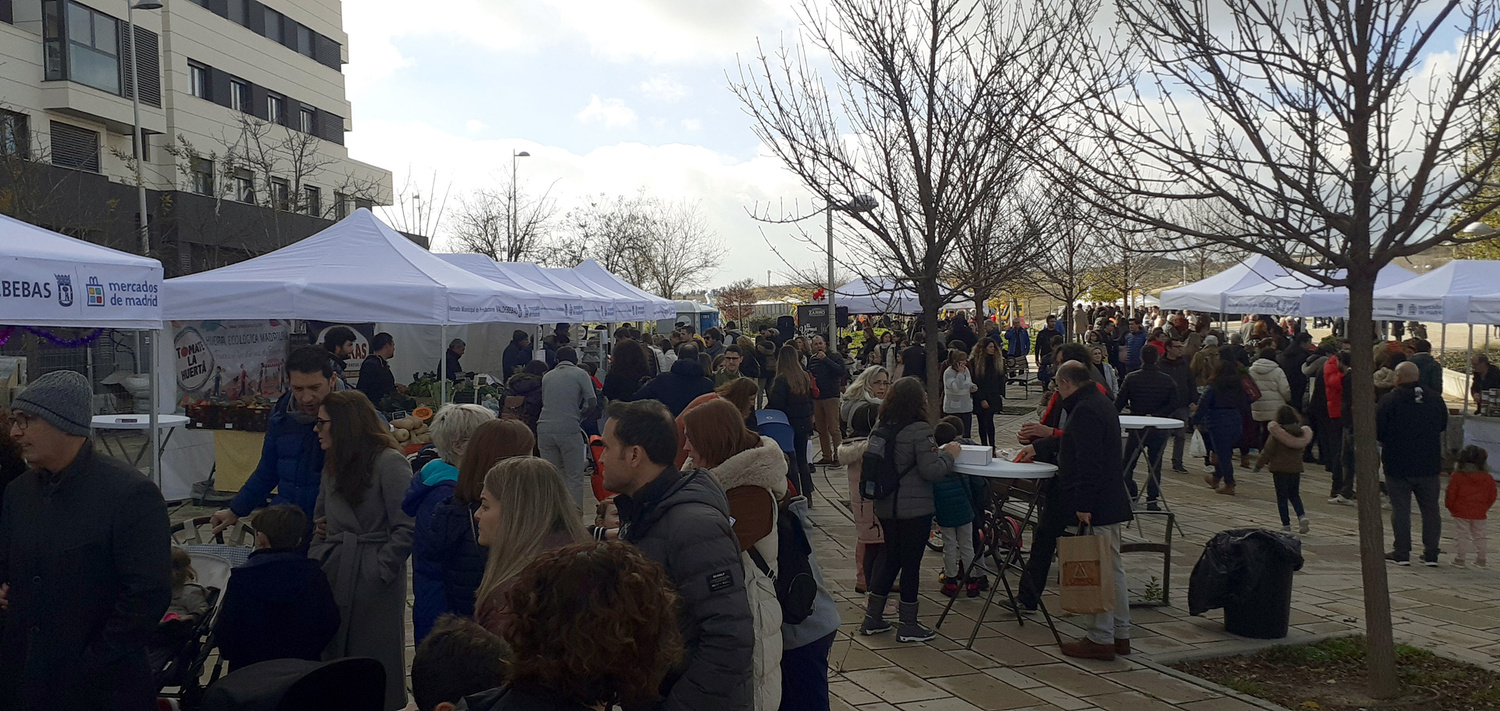 Imagen El Mercado Municipal de Productores vuelve a Valdebebas este domingo 22 de febrero