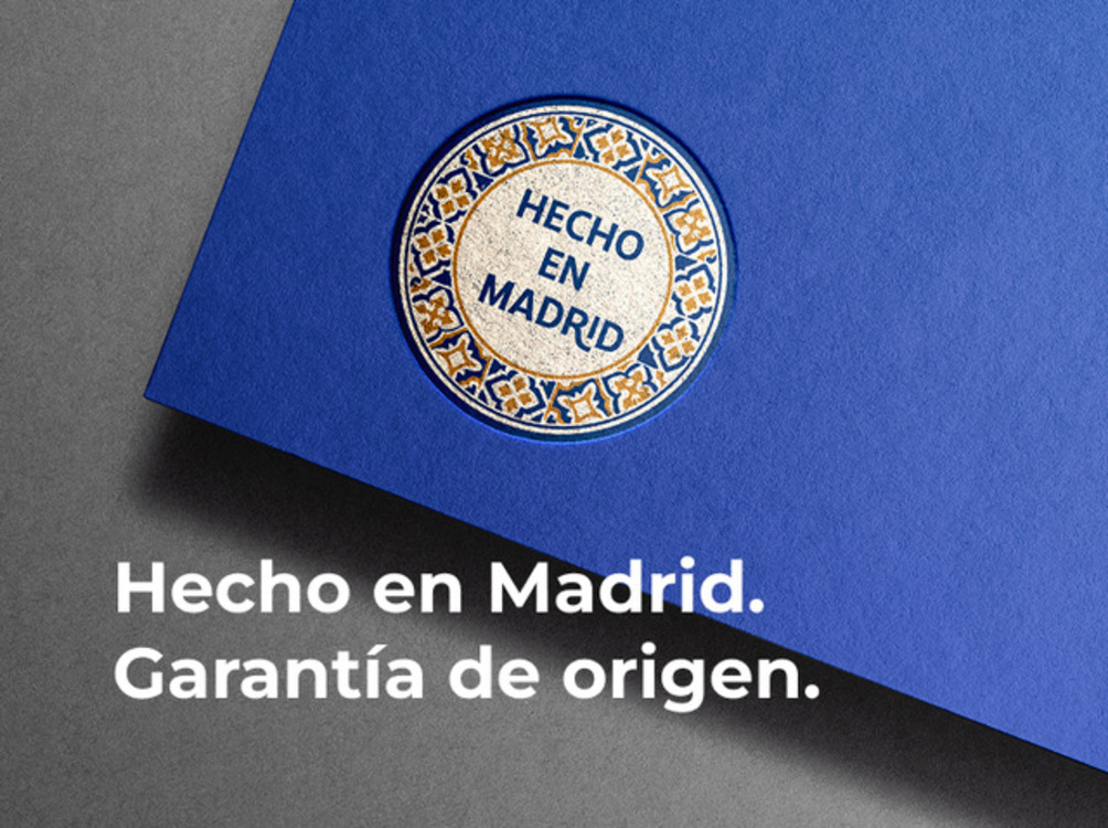 Bild Hergestellt in Madrid