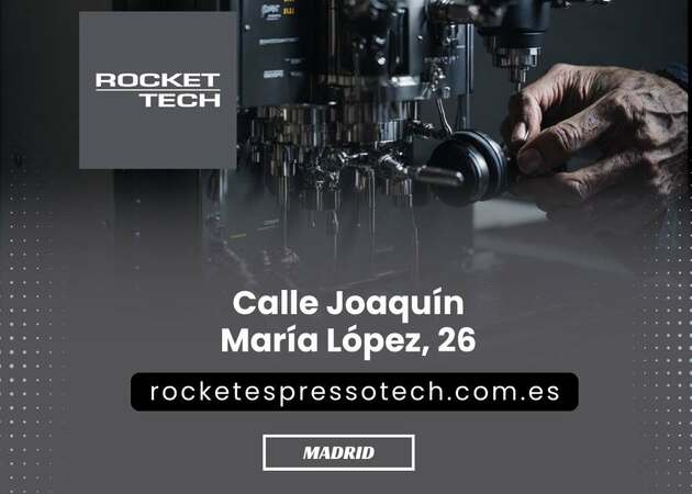 Galeria de imagens RocketEspressoTech | Serviço técnico de reparação de máquinas de café Rocket Espresso 10