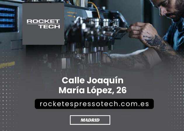 Galeria de imagens RocketEspressoTech | Serviço técnico de reparação de máquinas de café Rocket Espresso 16