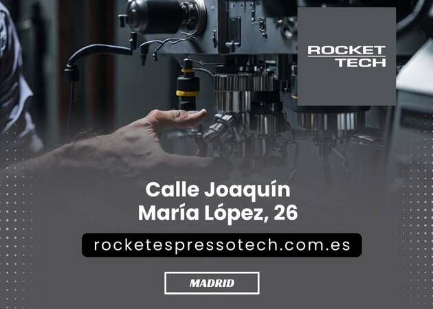 Galeria de imagens RocketEspressoTech | Serviço técnico de reparação de máquinas de café Rocket Espresso 4