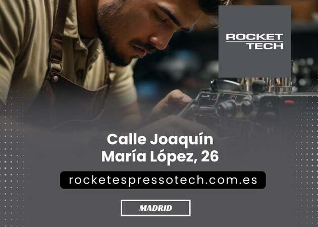 Galeria de imagens RocketEspressoTech | Serviço técnico de reparação de máquinas de café Rocket Espresso 5