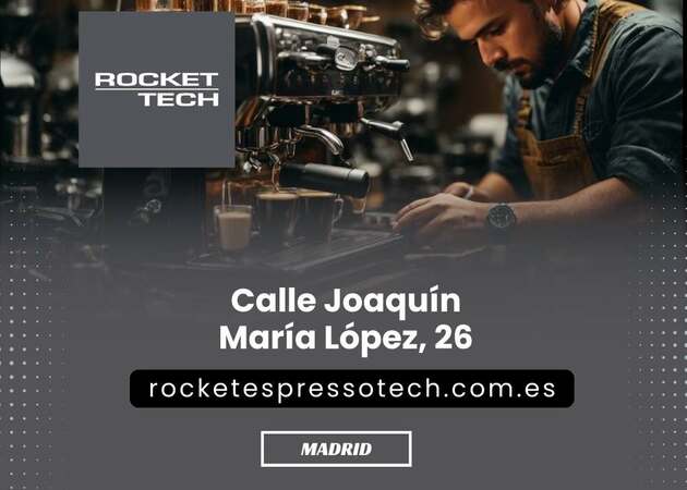 Galeria de imagens RocketEspressoTech | Serviço técnico de reparação de máquinas de café Rocket Espresso 6