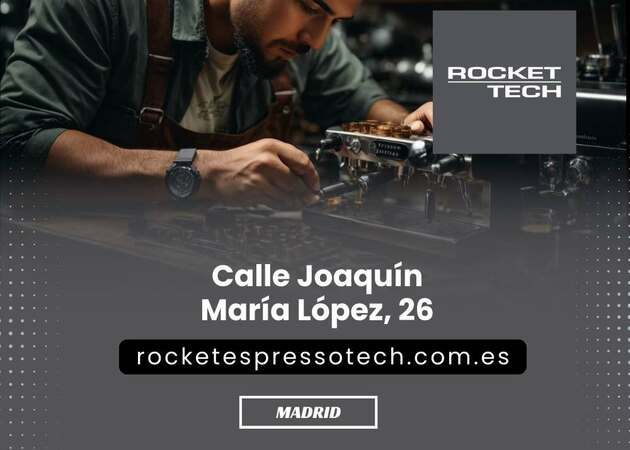 Galeria de imagens RocketEspressoTech | Serviço técnico de reparação de máquinas de café Rocket Espresso 7