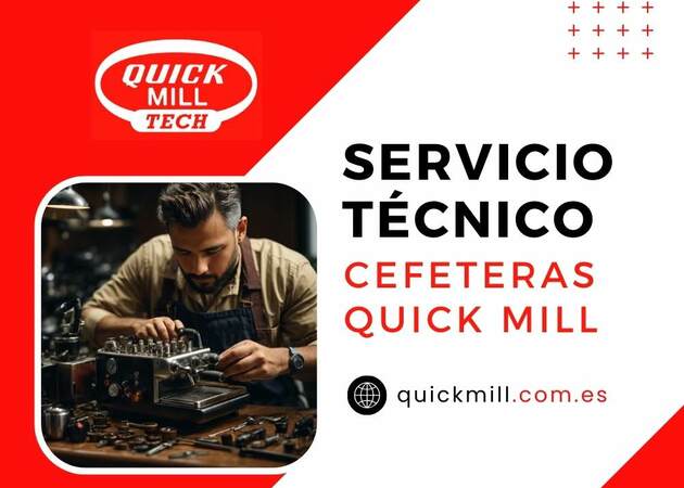 Galería de imágenes QuickMillTech | Servicio Técnico reparación cafeteras Quick Mill 1