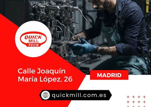 Image gallery QuickMillTech | Quick Mill coffee machine repair technical service 10