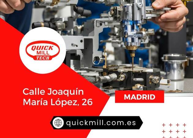 Image gallery QuickMillTech | Quick Mill coffee machine repair technical service 11