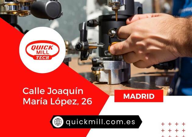 Galeria de imagens QuickMillTech | Serviço técnico de reparação de máquinas de café Quick Mill 12