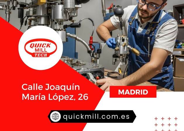 Image gallery QuickMillTech | Quick Mill coffee machine repair technical service 13