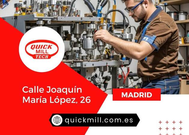 Galeria de imagens QuickMillTech | Serviço técnico de reparação de máquinas de café Quick Mill 14