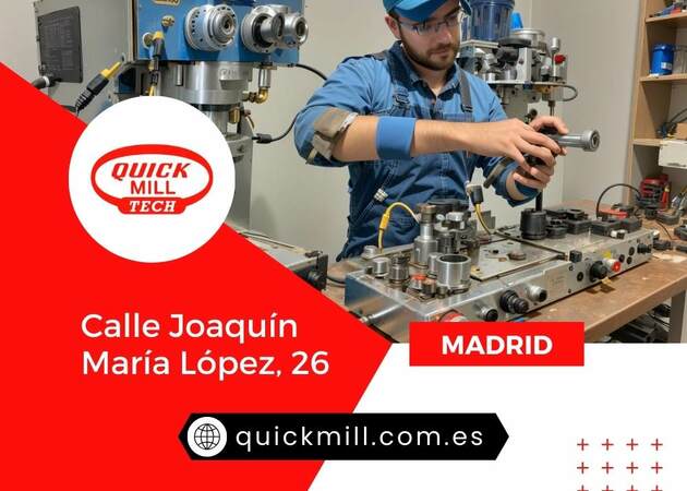 Image gallery QuickMillTech | Quick Mill coffee machine repair technical service 15