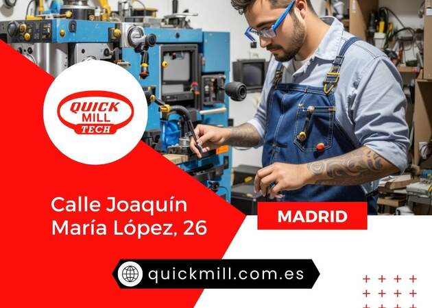 Image gallery QuickMillTech | Quick Mill coffee machine repair technical service 16