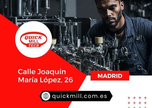 Galería de imágenes QuickMillTech | Servicio Técnico reparación cafeteras Quick Mill 7