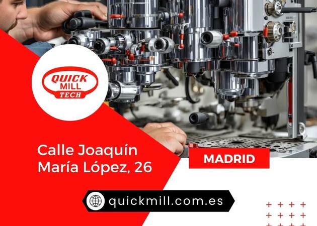 Image gallery QuickMillTech | Quick Mill coffee machine repair technical service 8