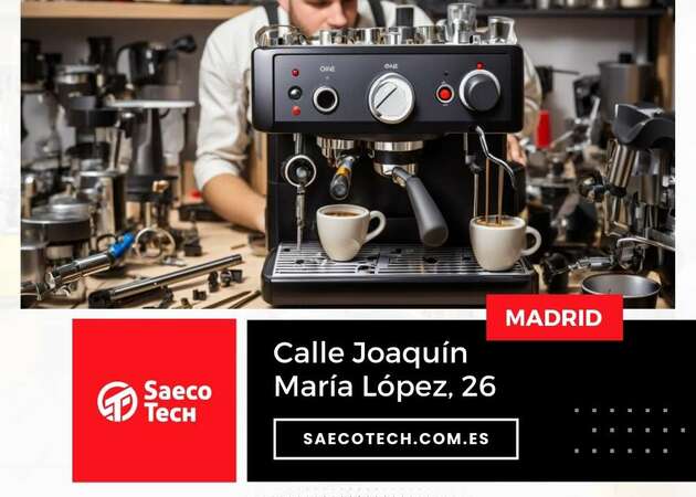 Galeria de imagens SaecoTech | Serviço técnico de reparação de máquinas de café Saeco 11
