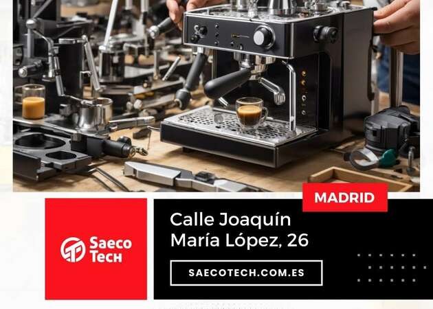 Galeria de imagens SaecoTech | Serviço técnico de reparação de máquinas de café Saeco 6