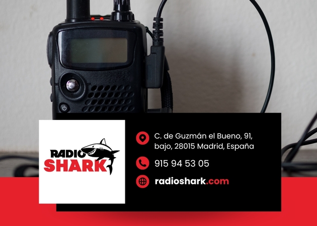 Galleria di immagini Radio Squalo | noleggio walkie-talkie Madrid 12