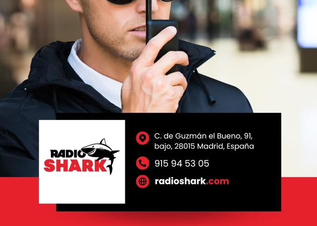 Galleria di immagini Radio Squalo | noleggio walkie-talkie Madrid 14