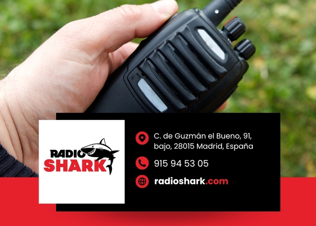 Galleria di immagini Radio Squalo | noleggio walkie-talkie Madrid 7