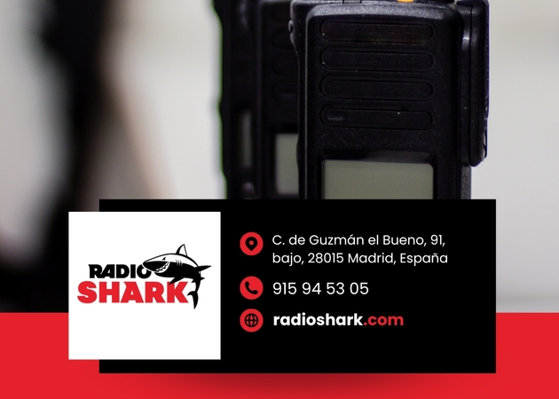 Galleria di immagini Radio Squalo | noleggio walkie-talkie Madrid 9