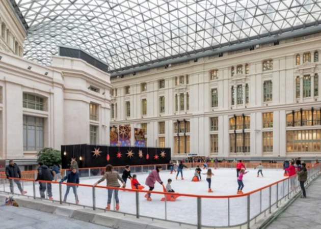 Galleria di immagini Pista di pattinaggio del Palazzo di Cibeles 1