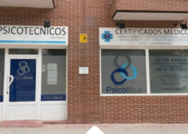 Galería de imágenes Psicotécnico Las Tablas PSICOMED 1
