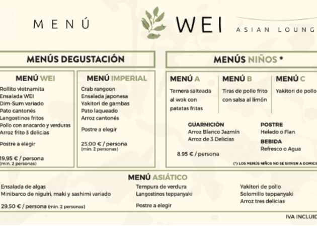 Galerie der Bilder Wei Asian Restaurant 1