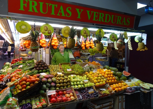 图片库 选择水果和蔬菜 Áangel 和 Conchi 1