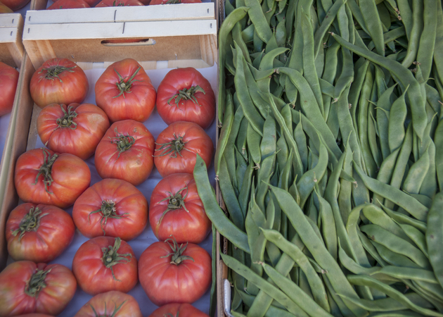 图片库 Fontarrón 市场，70 年后：水果和蔬菜 2