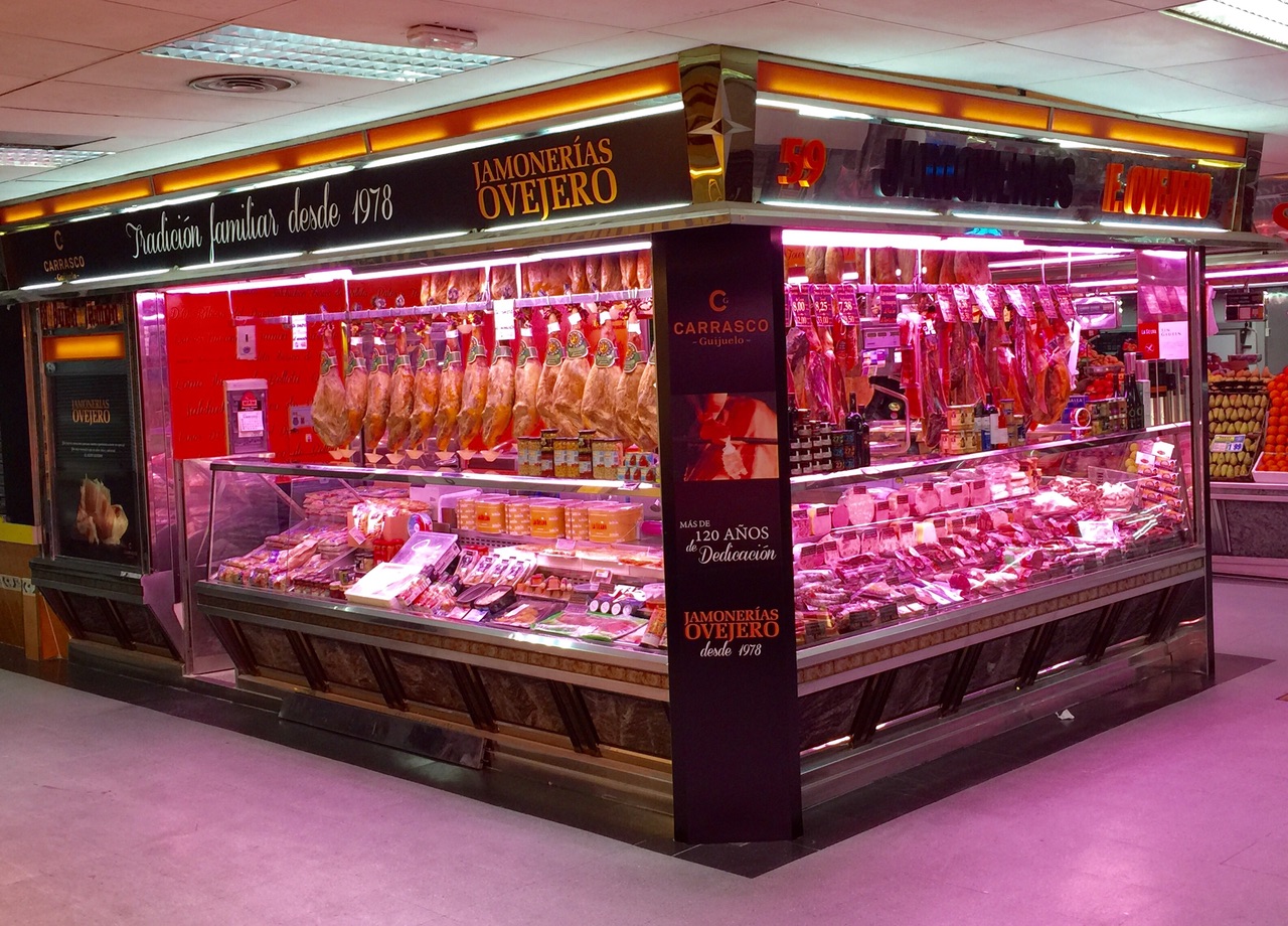 Photo de couverture Magasins de jambon d'Ovejero Marché Usera