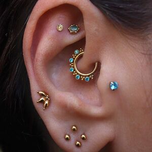 Thumbnail Gold Flower Piercing & Fine Jewelry