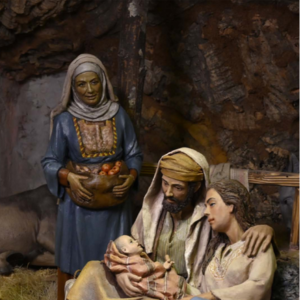 封面照片 圣伊西德罗博物馆的耶稣诞生场景