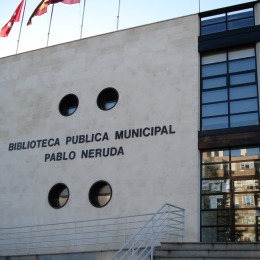 Titelbild Stadtbibliothek Pablo Neruda