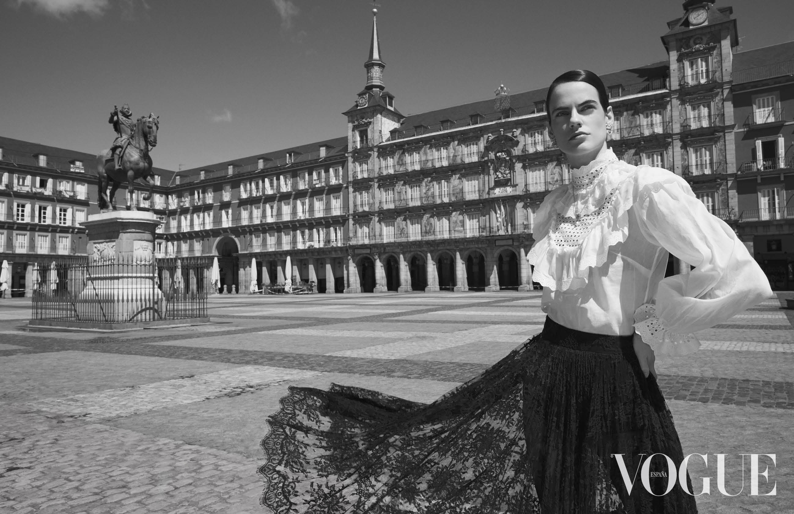 Foto di copertina VOGUE SPAGNA
