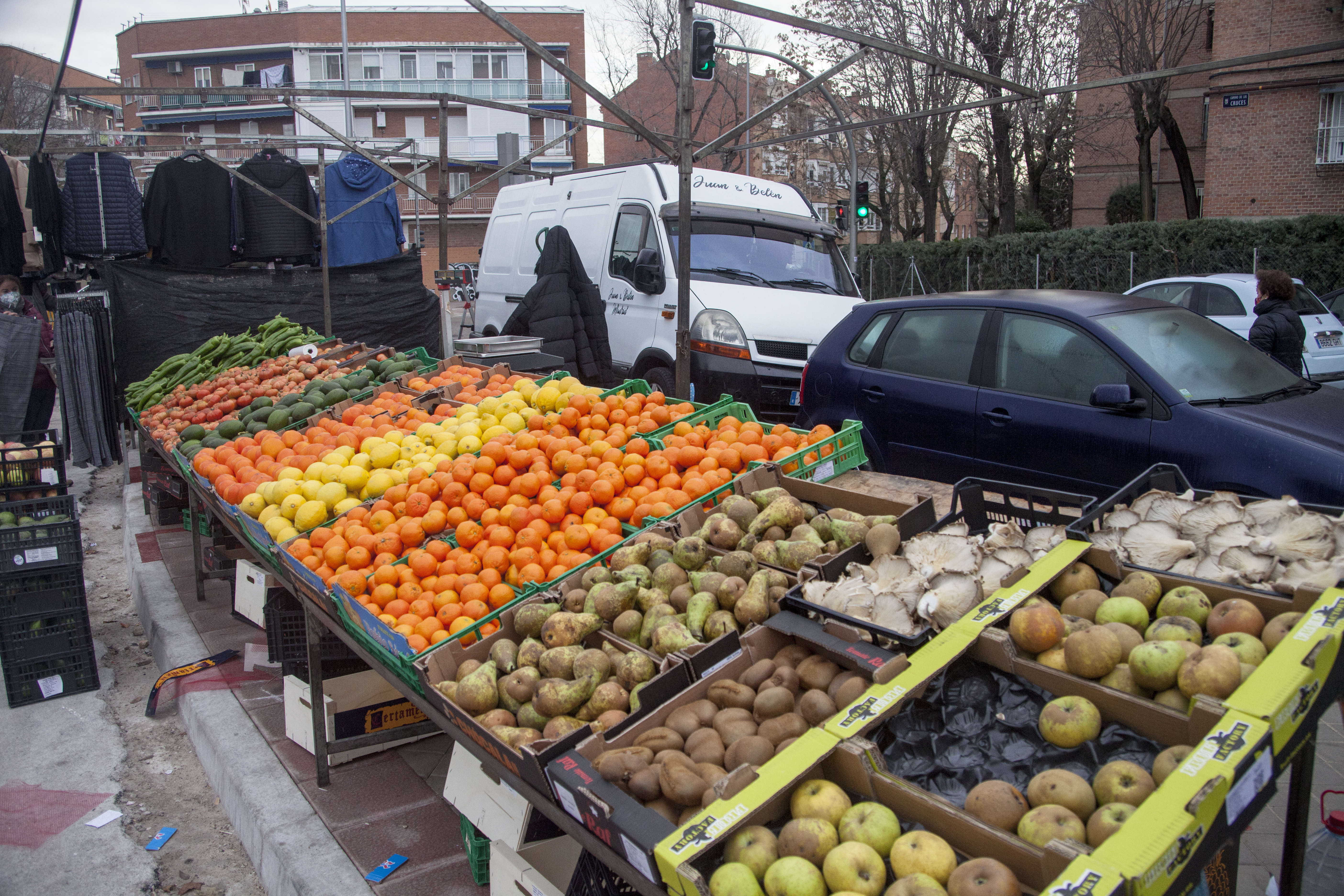 Titelbild Camino de las Cruces Marktstand 17: Obst und Gemüse