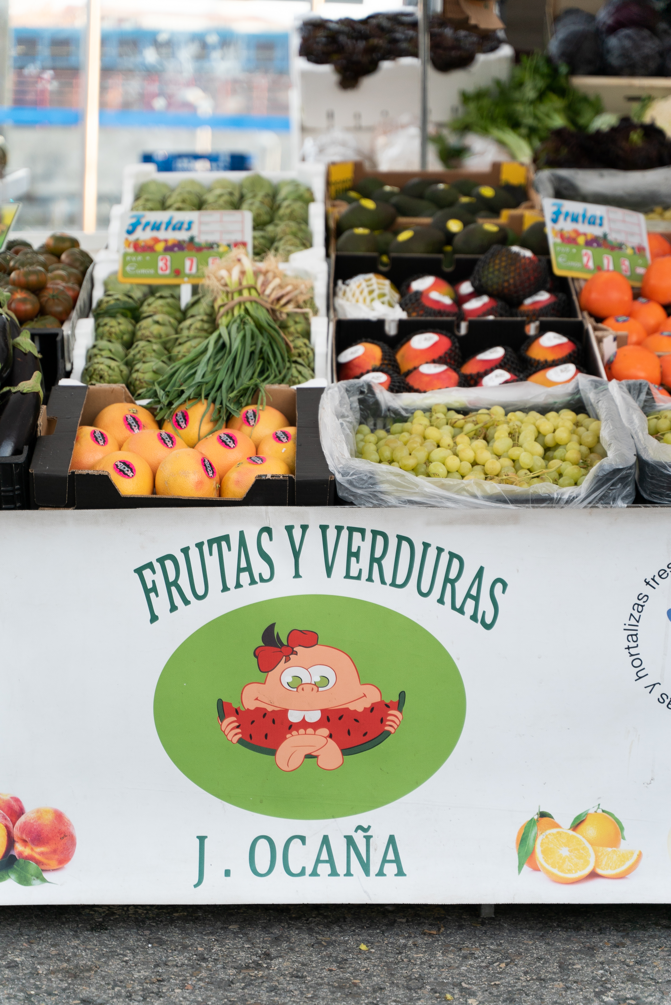 Photo de couverture Marché Rafael Finat, position 1 : fruits et légumes d'Ocaña