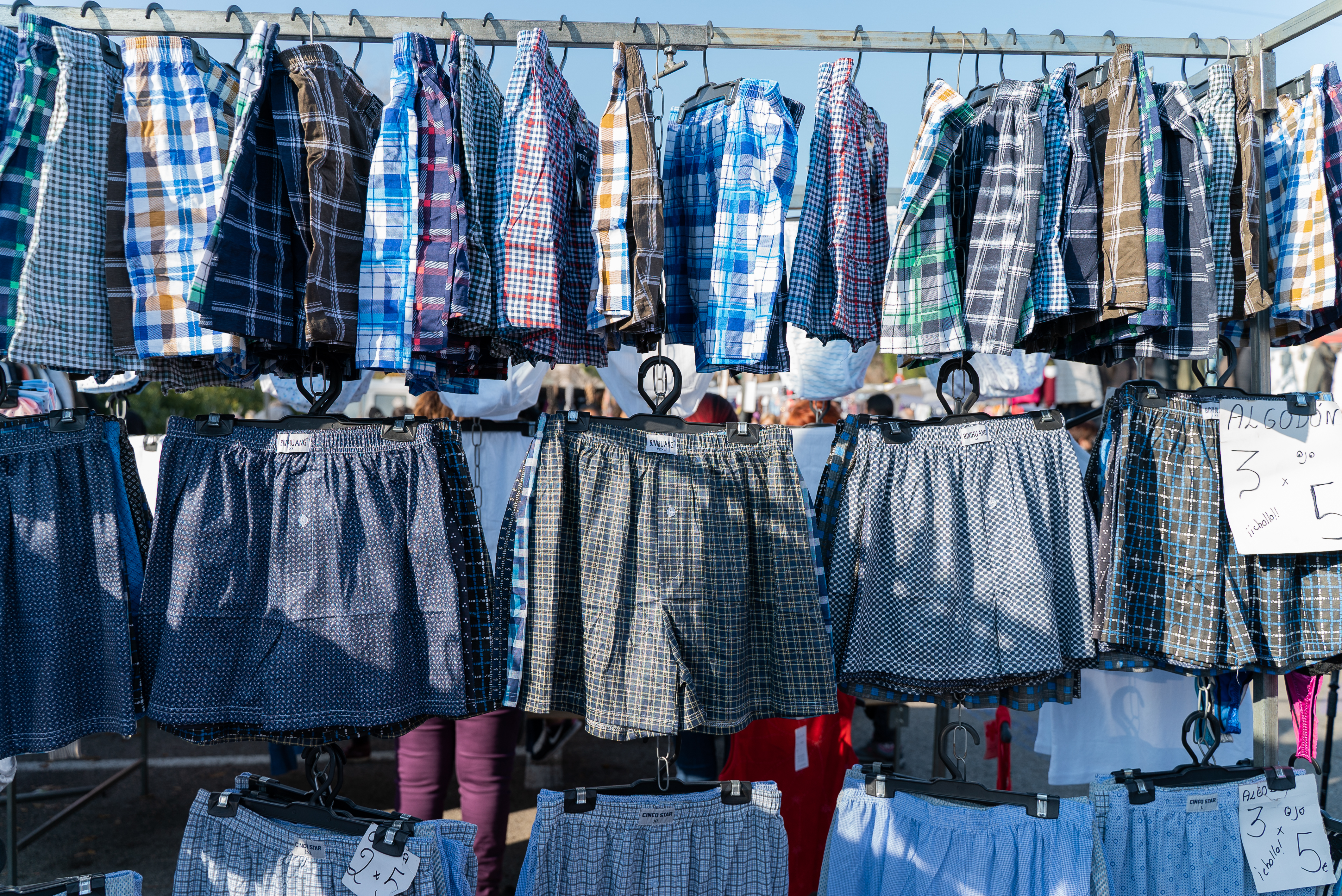 Foto de portada Mercadillo de Rafael Finat, puesto 55: Textil